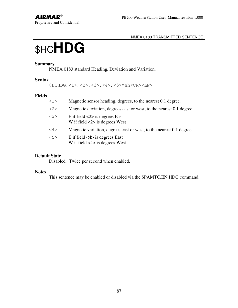 Airmar PB200 User Manual | Page 93 / 151