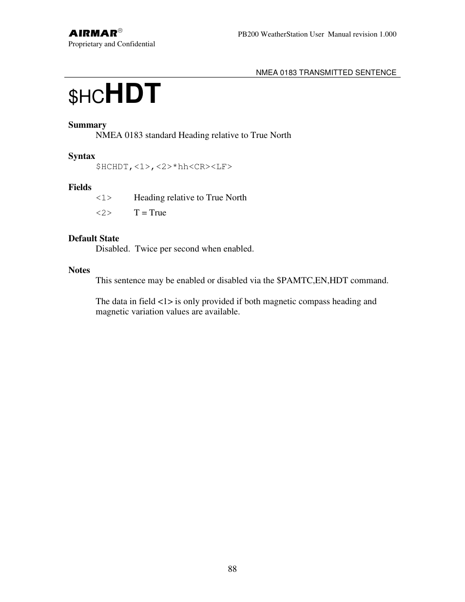 Airmar PB200 User Manual | Page 94 / 151