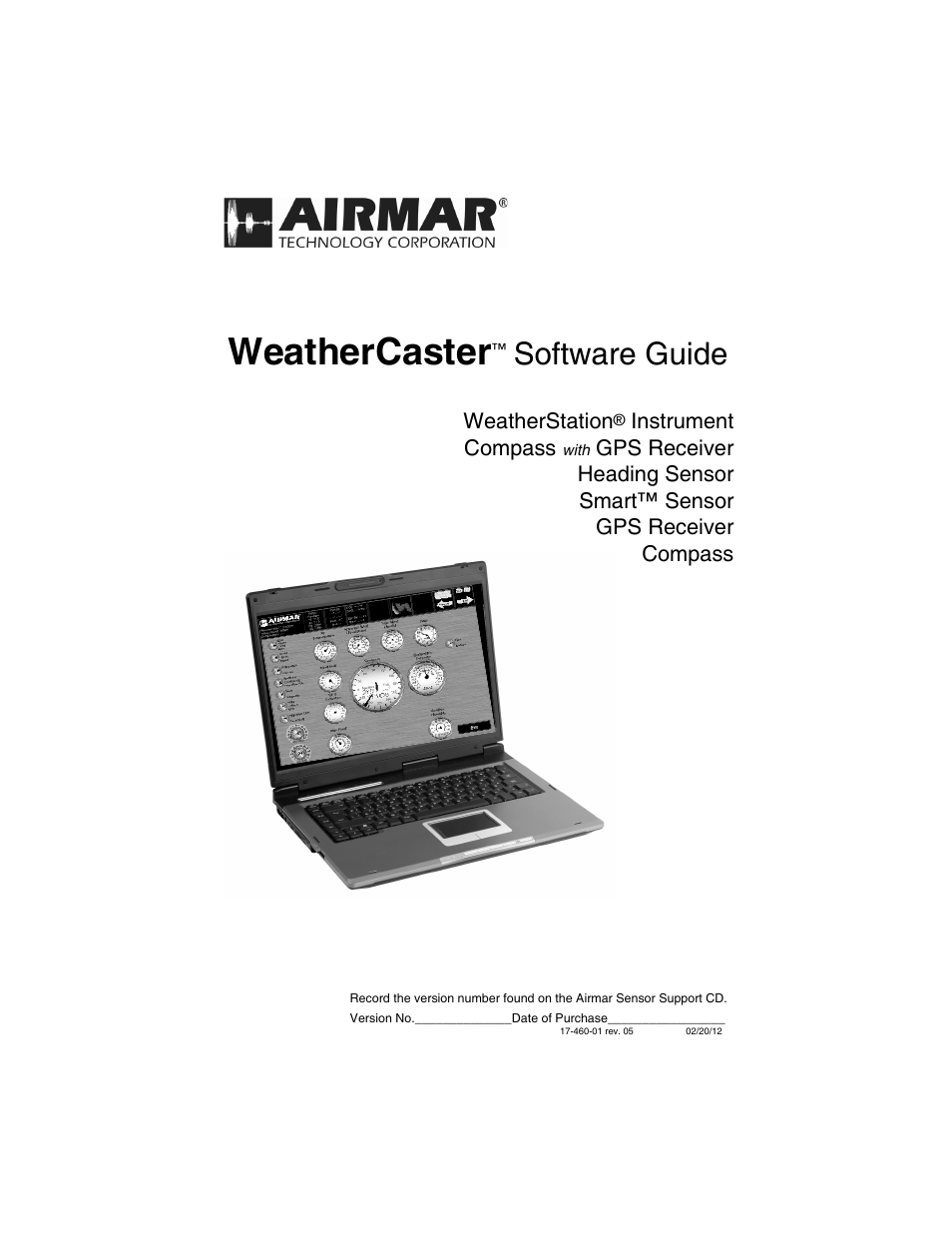 Airmar WeatherCaster™ Software User Manual | 69 pages