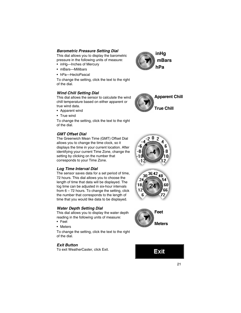 Airmar WeatherCaster™ Software User Manual | Page 21 / 69