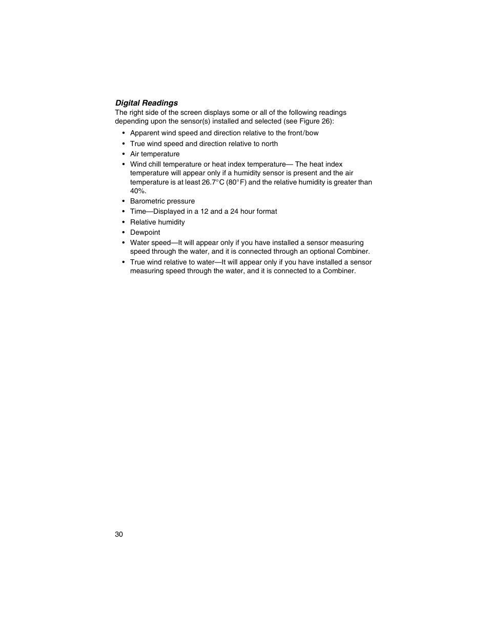 Airmar WeatherCaster™ Software User Manual | Page 30 / 69