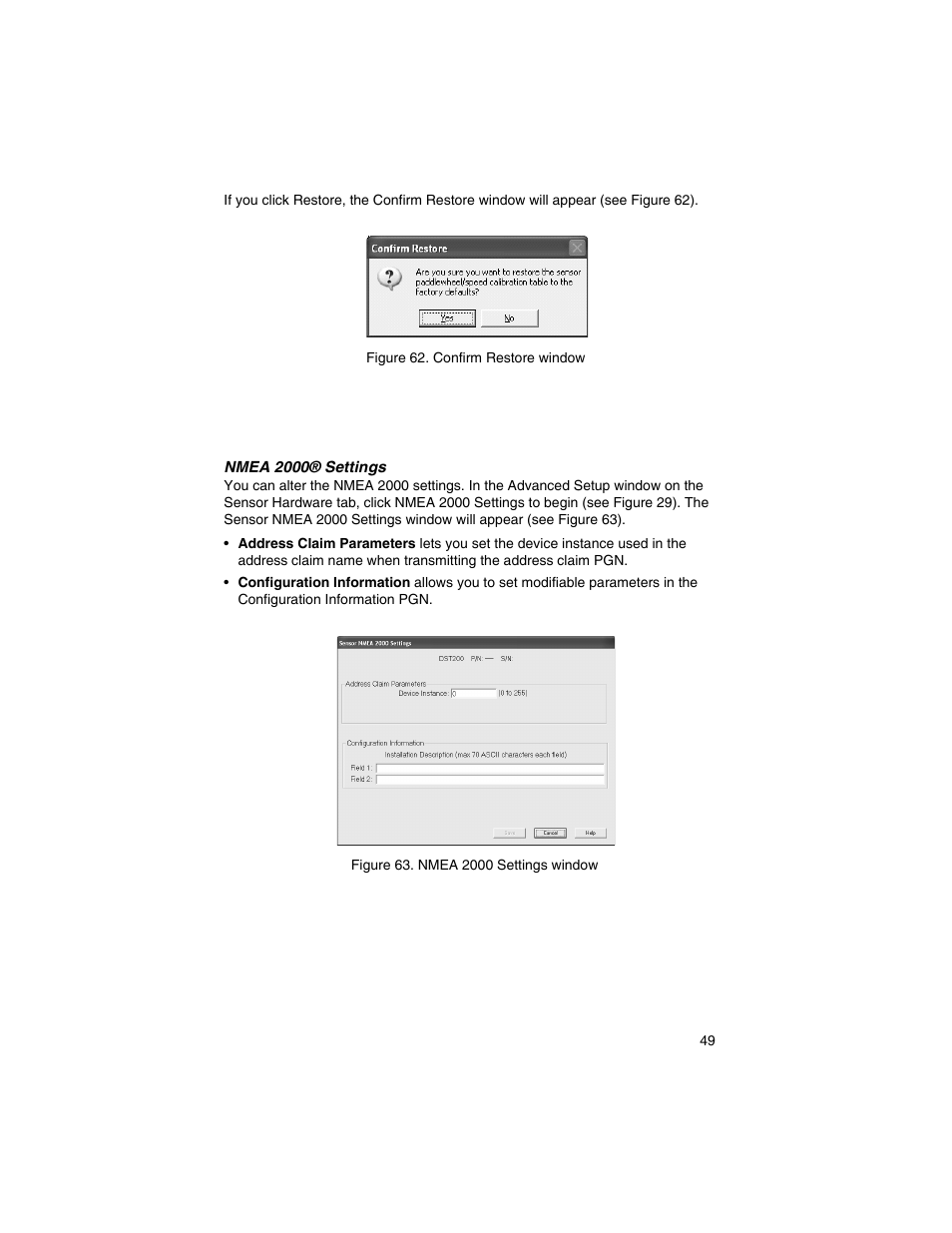 Airmar WeatherCaster™ Software User Manual | Page 49 / 69