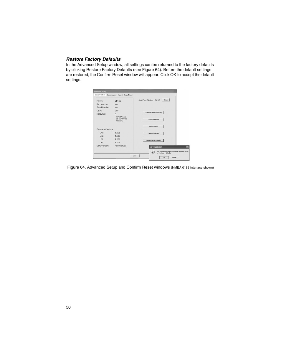 Airmar WeatherCaster™ Software User Manual | Page 50 / 69