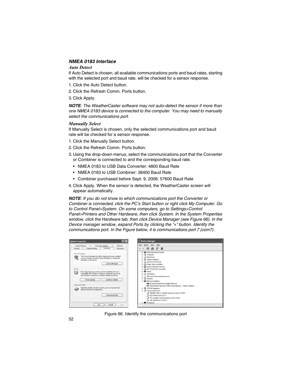 Airmar WeatherCaster™ Software User Manual | Page 52 / 69