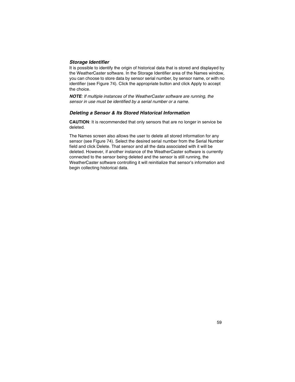 Airmar WeatherCaster™ Software User Manual | Page 59 / 69