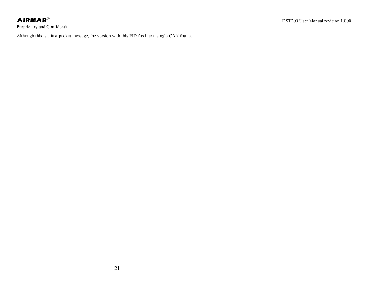 Airmar NMEA 2000® Depth, Датчики User Manual | Page 23 / 62