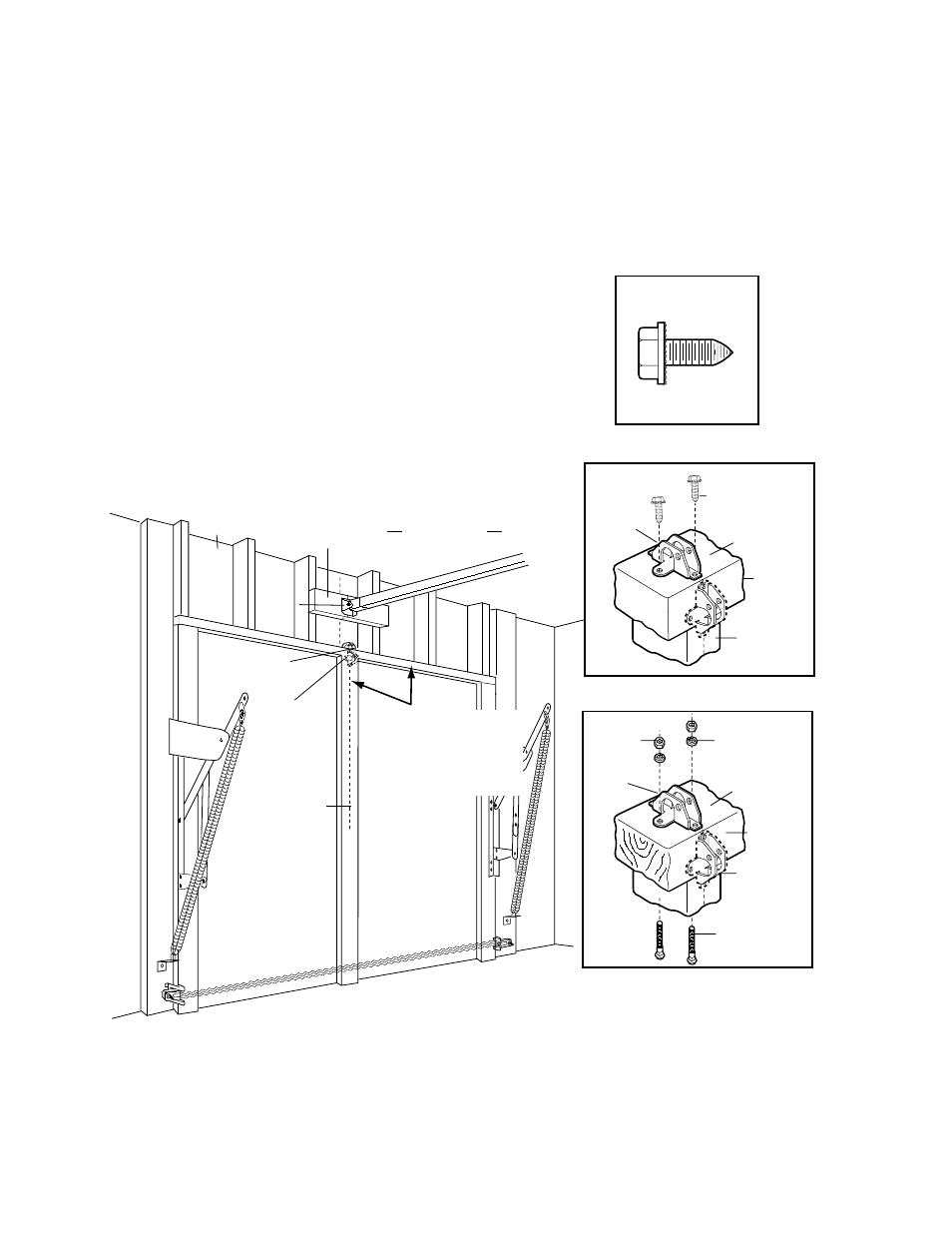 All one-piece doors | Chamberlain 7220 1/2HP User Manual | Page 25 / 40