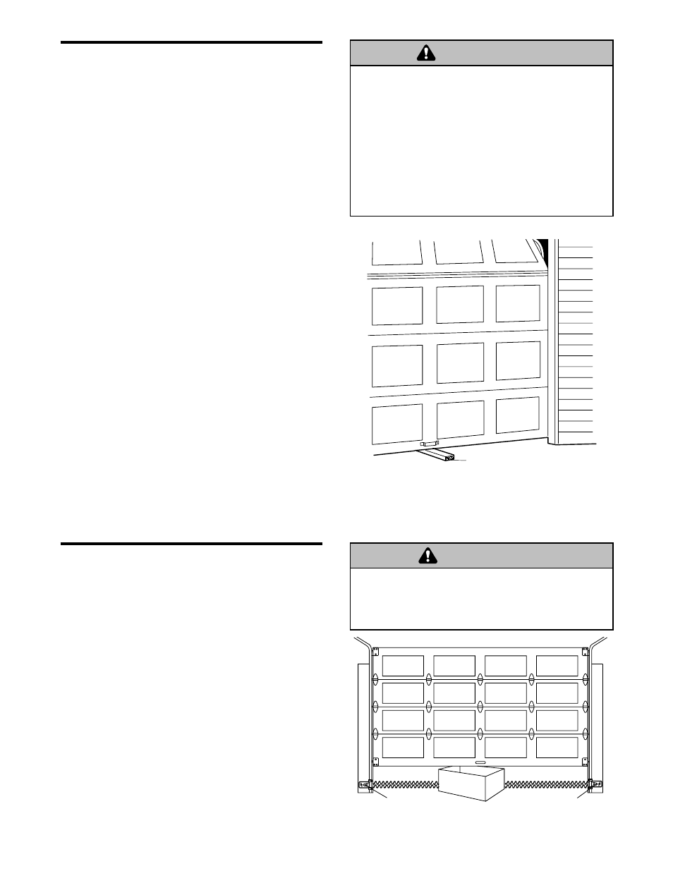 3)test the protector system, 4)test the safety reverse system, Warning | Adjustment step 3, Adjustment step 4 | Chamberlain 7220 1/2HP User Manual | Page 30 / 40