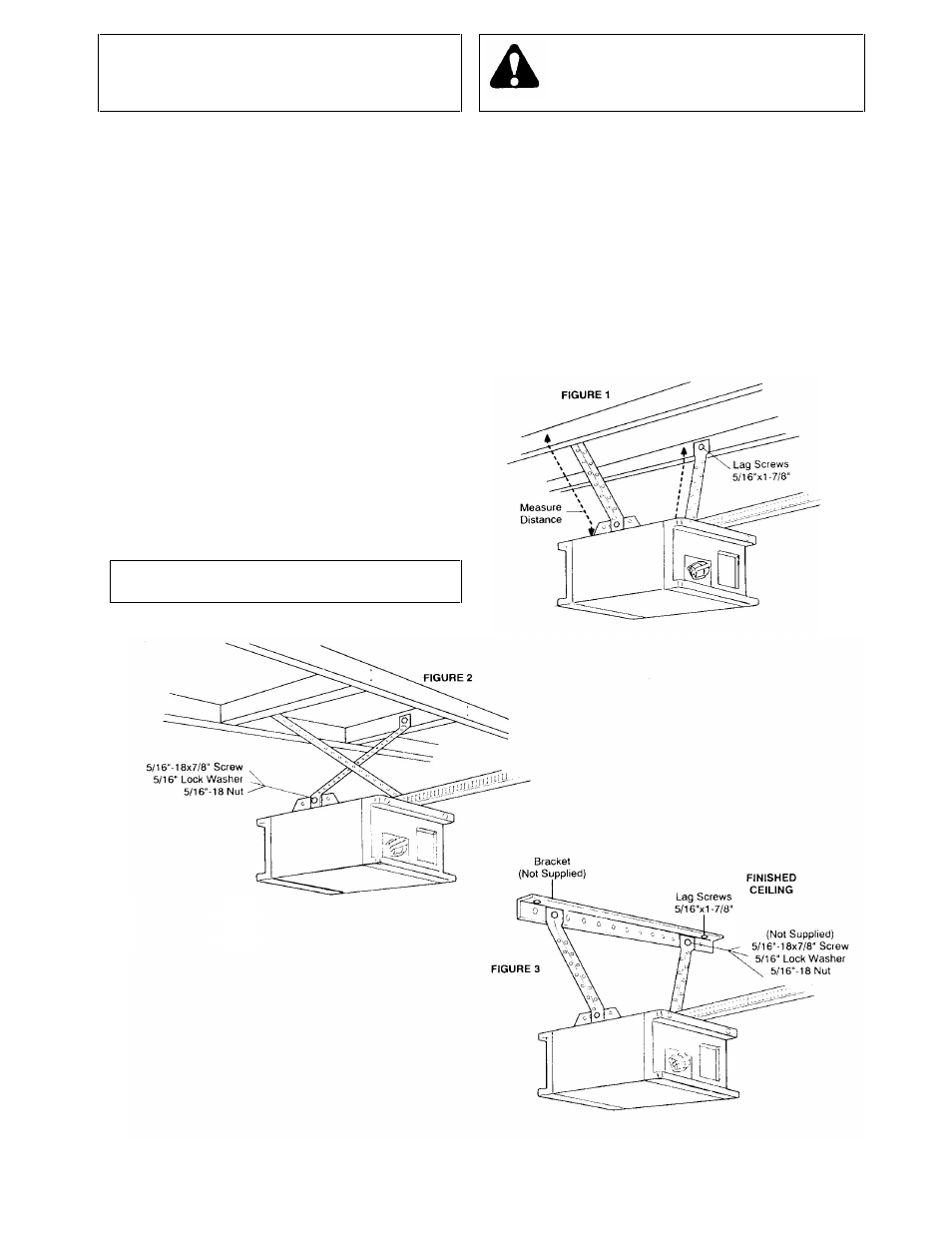 4) hang the opener, Installation step 4 | Chamberlain 1145-1/3HP User Manual | Page 13 / 28