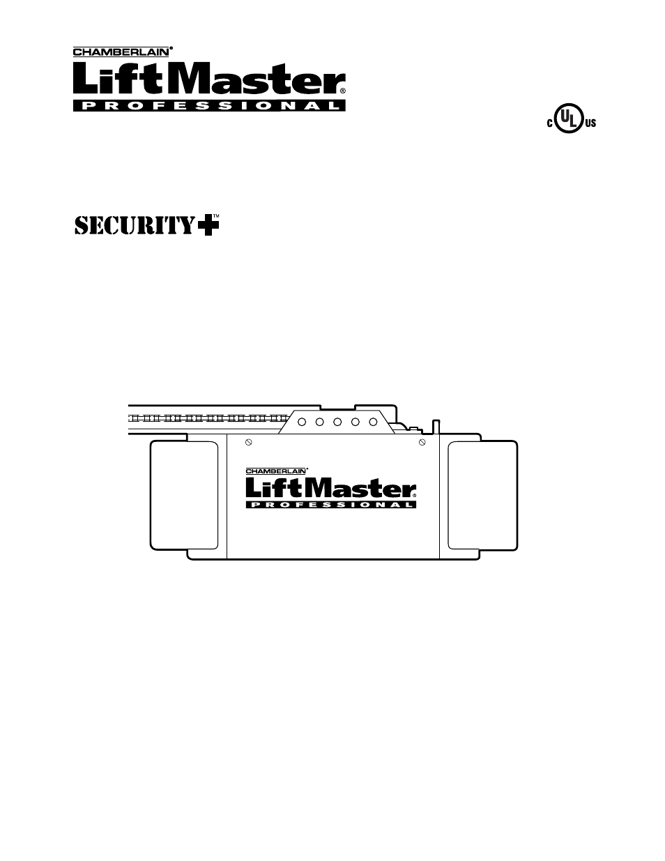 Chamberlain 1265-267 1/2 HP User Manual | 36 pages