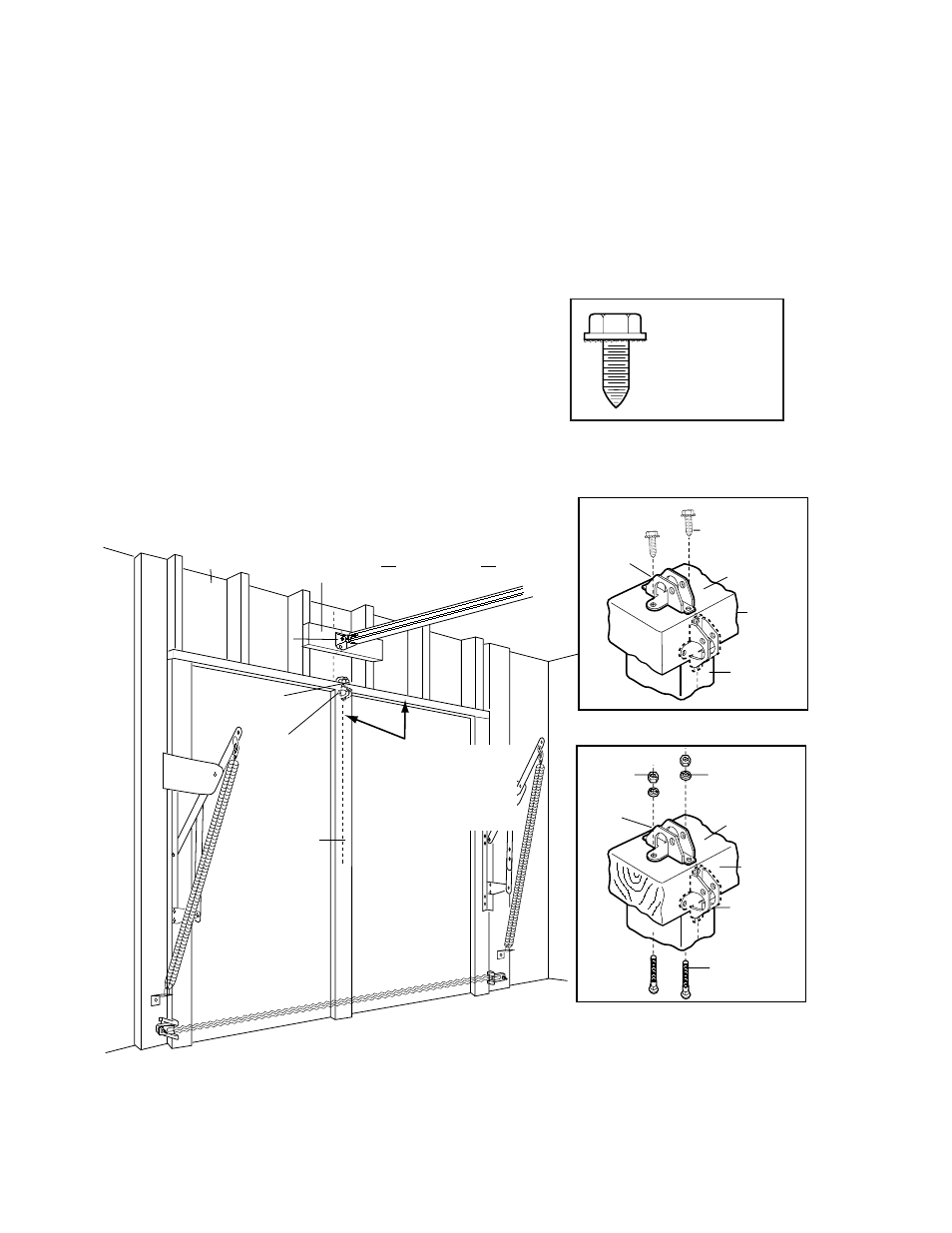 One-piece door | Chamberlain 1265-267 1/2 HP User Manual | Page 21 / 36