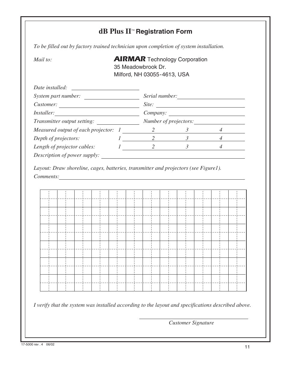 Db plus ii, Airmar | Airmar Acoustic Deterrent System—dB Plus II™ User Manual | Page 13 / 13