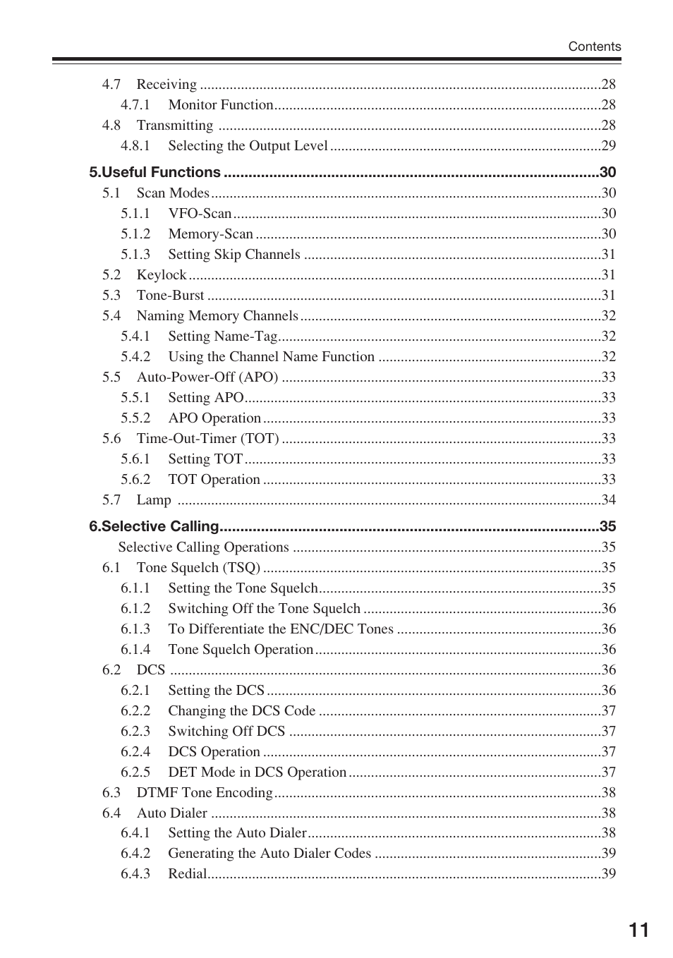 Alinco DJ-175 User Manual | Page 11 / 60