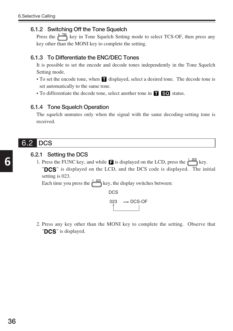 Alinco DJ-175 User Manual | Page 36 / 60