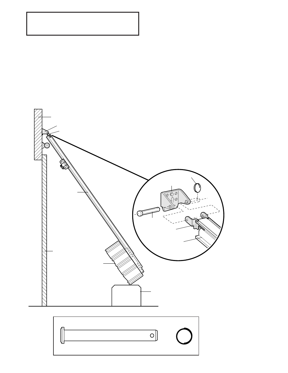 Attach t-rail to header bracket, Installation step 3, Attach the rail to the header bracket | Chamberlain 2000SDR 1/2 HP User Manual | Page 11 / 36