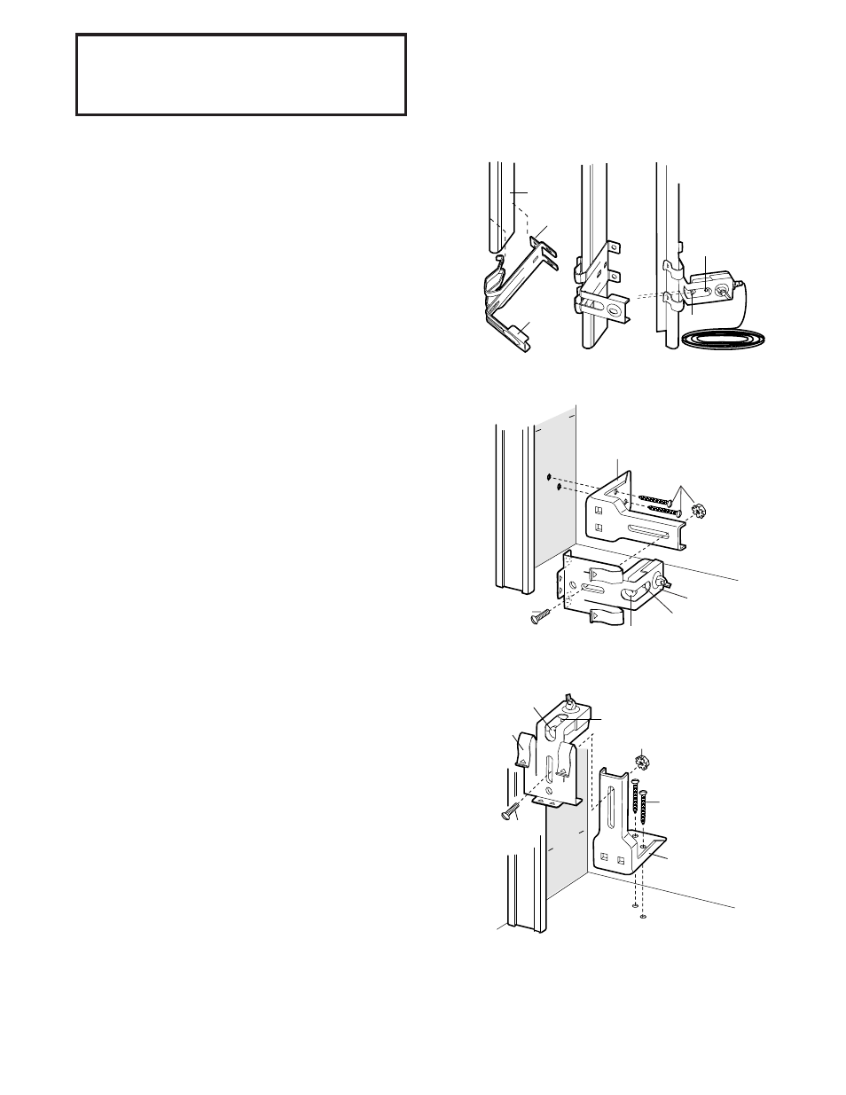 Install safety reversing sensor, Installation step 4, Figure 3 figure 1 figure 2 | Chamberlain 2000SDR 1/2 HP User Manual | Page 13 / 36