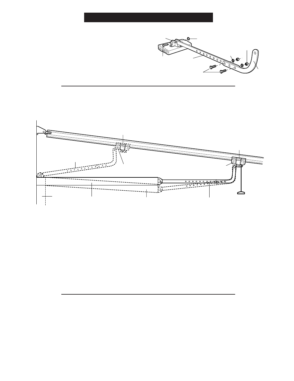 One piece door, All one-piece doors, Adjustment procedures for one-piece doors | Chamberlain 2000SDR 1/2 HP User Manual | Page 23 / 36