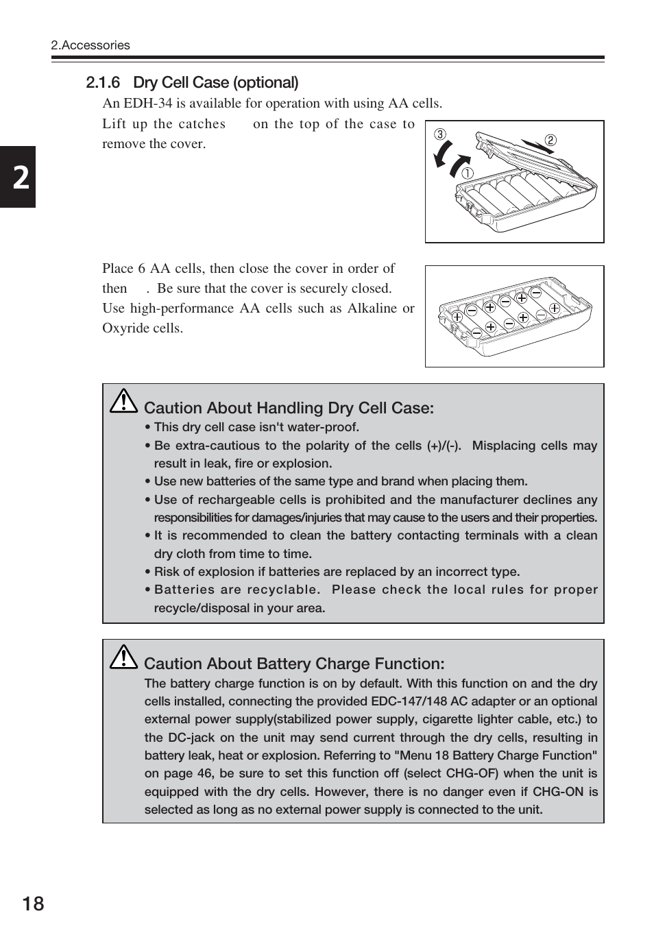 Alinco DJ-S17 User Manual | Page 18 / 66