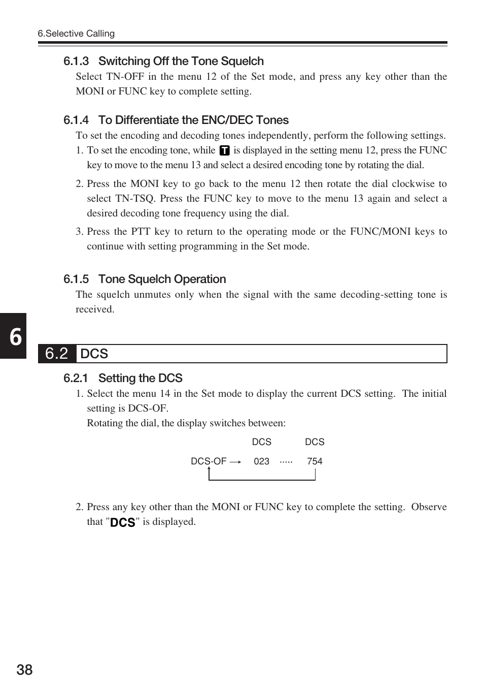 Alinco DJ-S17 User Manual | Page 38 / 66