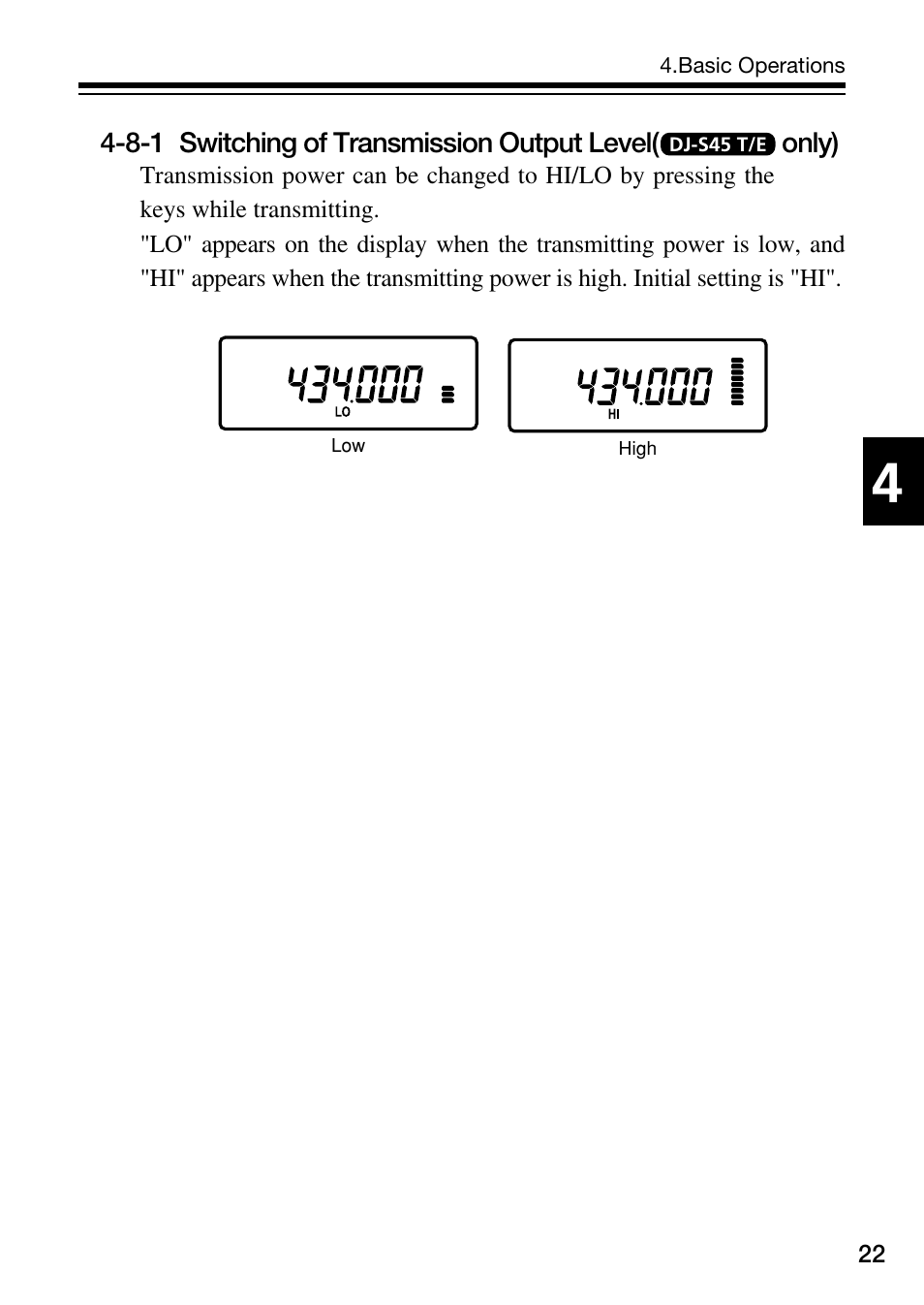 Alinco DJ-S45 User Manual | Page 23 / 48