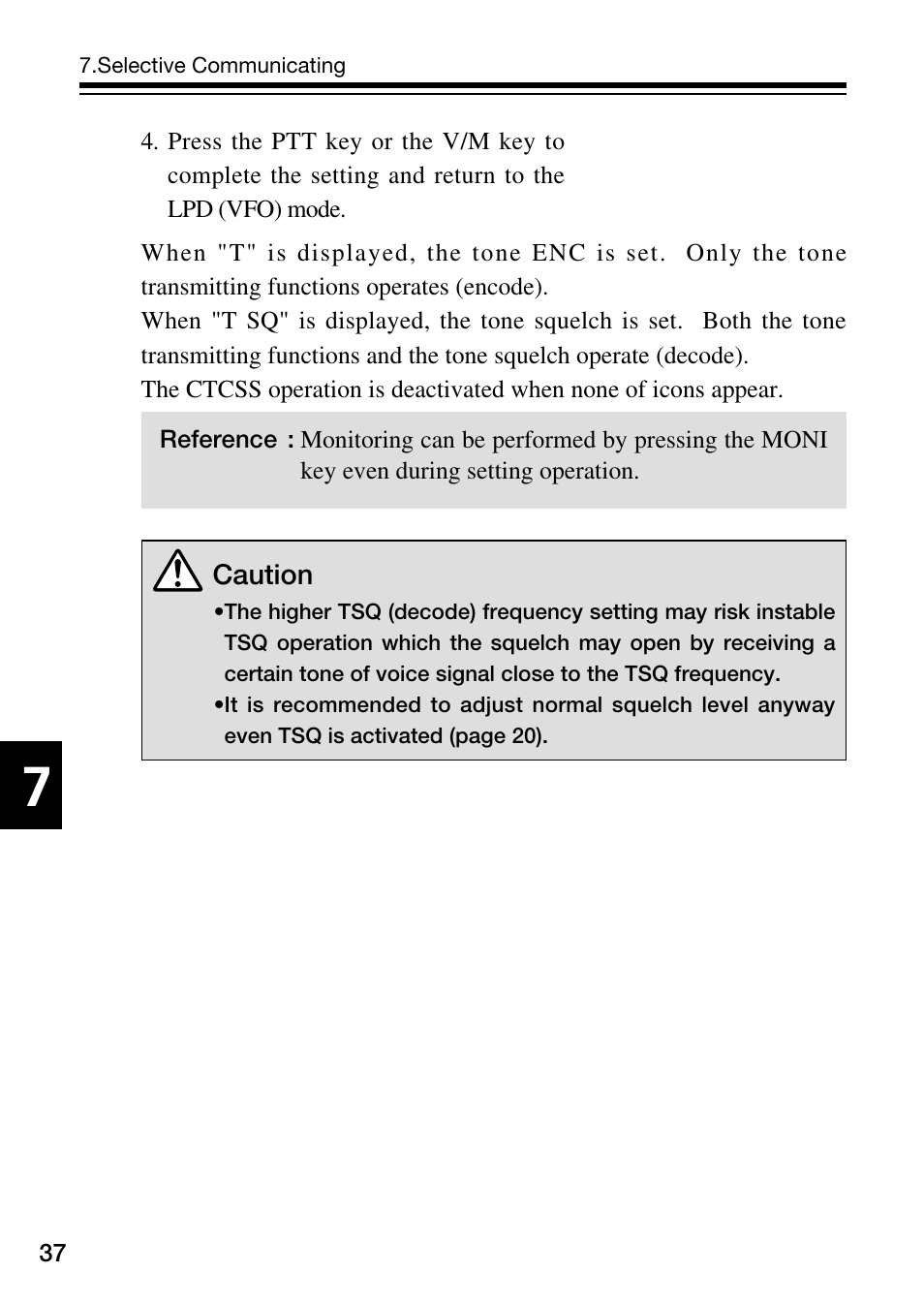 Alinco DJ-S45 User Manual | Page 38 / 48