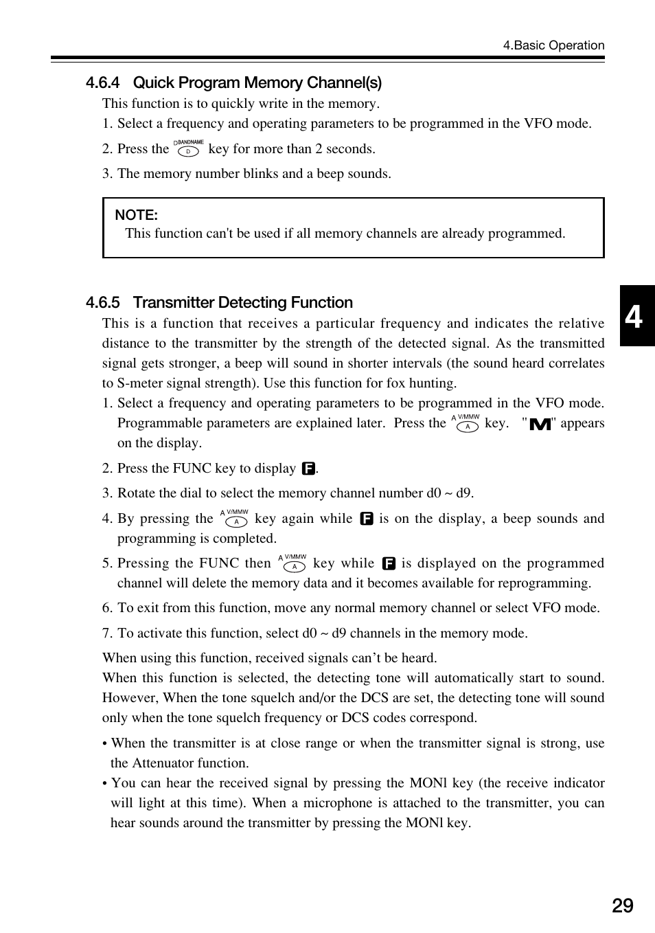 Alinco DJ-V57 User Manual | Page 29 / 72