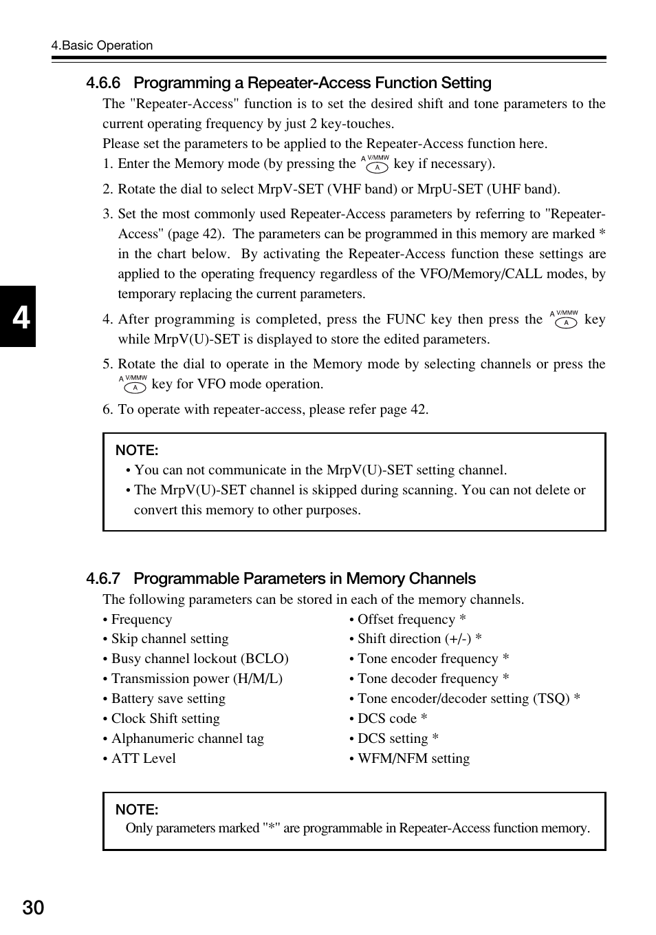 Alinco DJ-V57 User Manual | Page 30 / 72