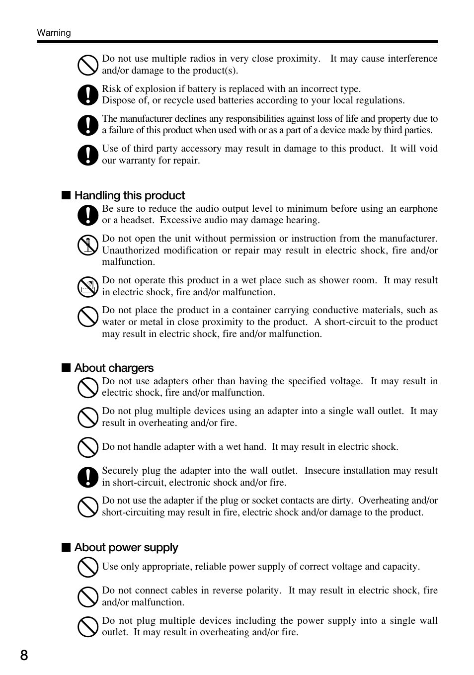 Alinco DJ-V57 User Manual | Page 8 / 72