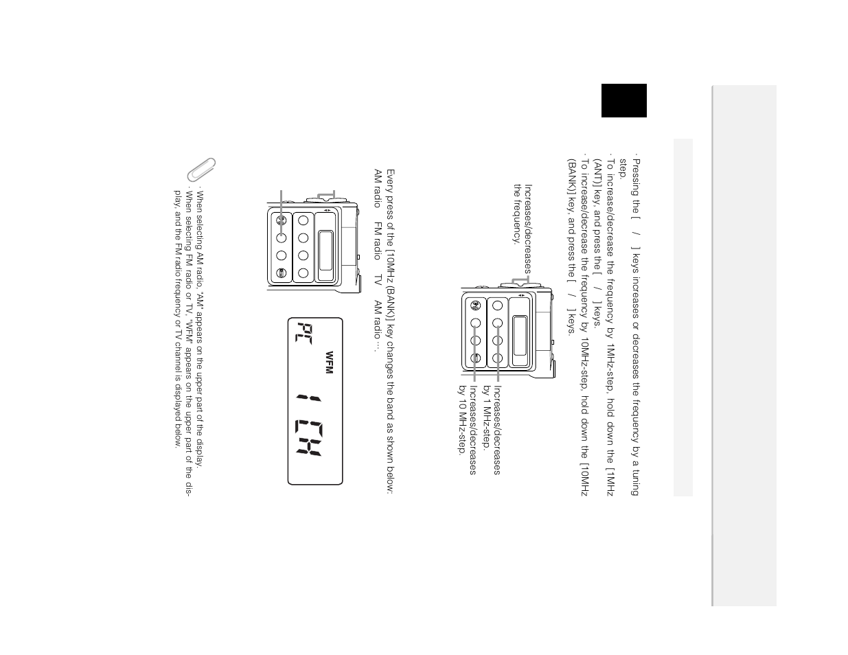 Setting the frequenc y | Alinco DJ-X2 User Manual | Page 18 / 48