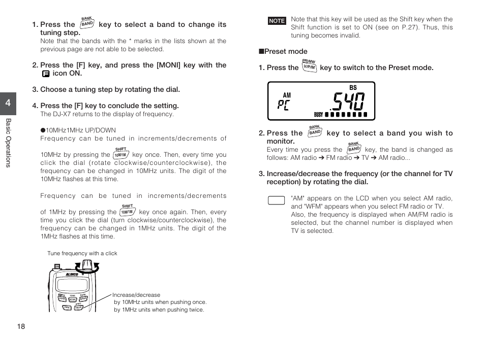 Alinco DJ-X7 User Manual | Page 18 / 42