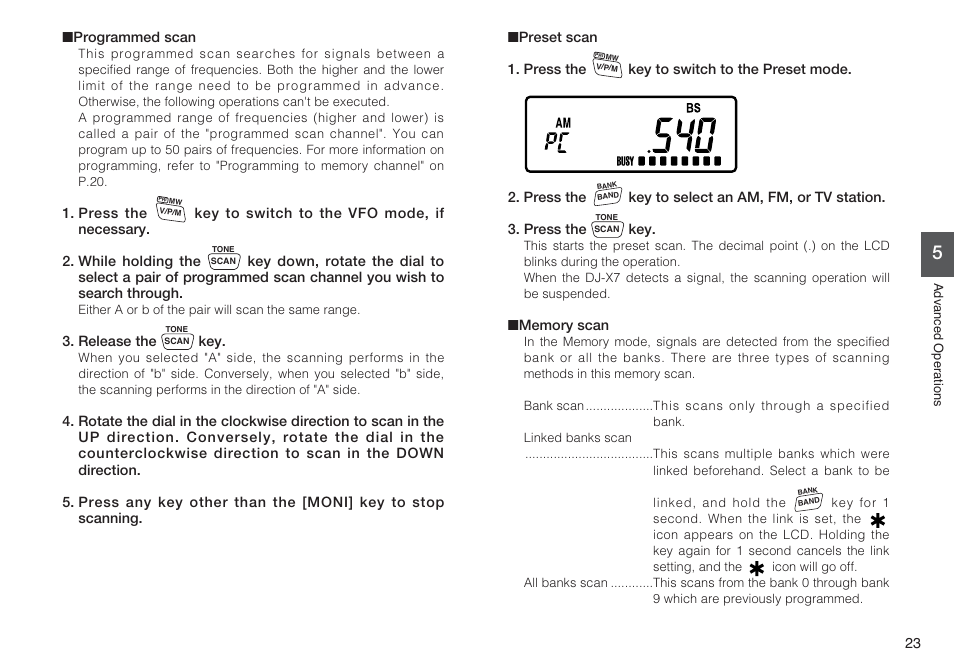 Alinco DJ-X7 User Manual | Page 23 / 42