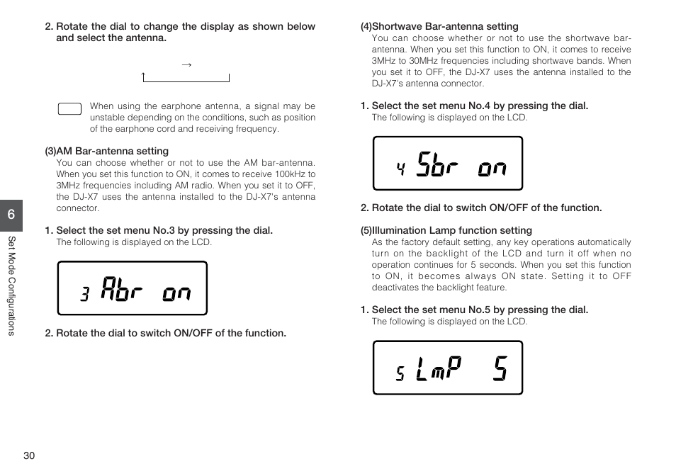 Alinco DJ-X7 User Manual | Page 30 / 42