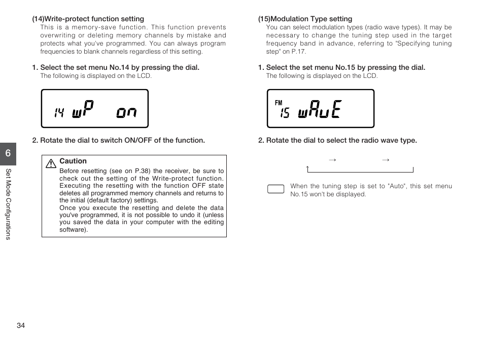 Alinco DJ-X7 User Manual | Page 34 / 42