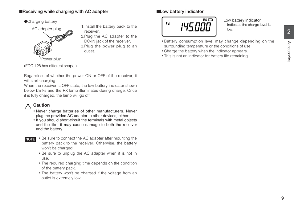 Alinco DJ-X7 User Manual | Page 9 / 42