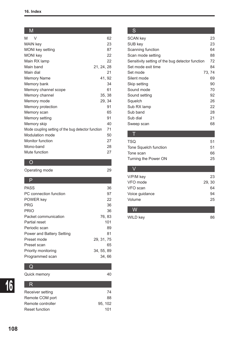 Alinco DJ-X11 User Manual | Page 108 / 113