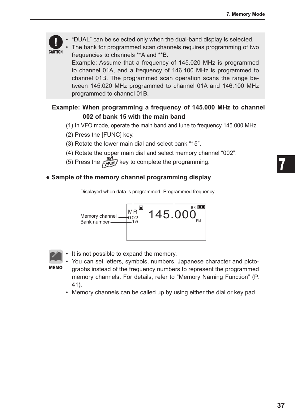 Alinco DJ-X11 User Manual | Page 37 / 113