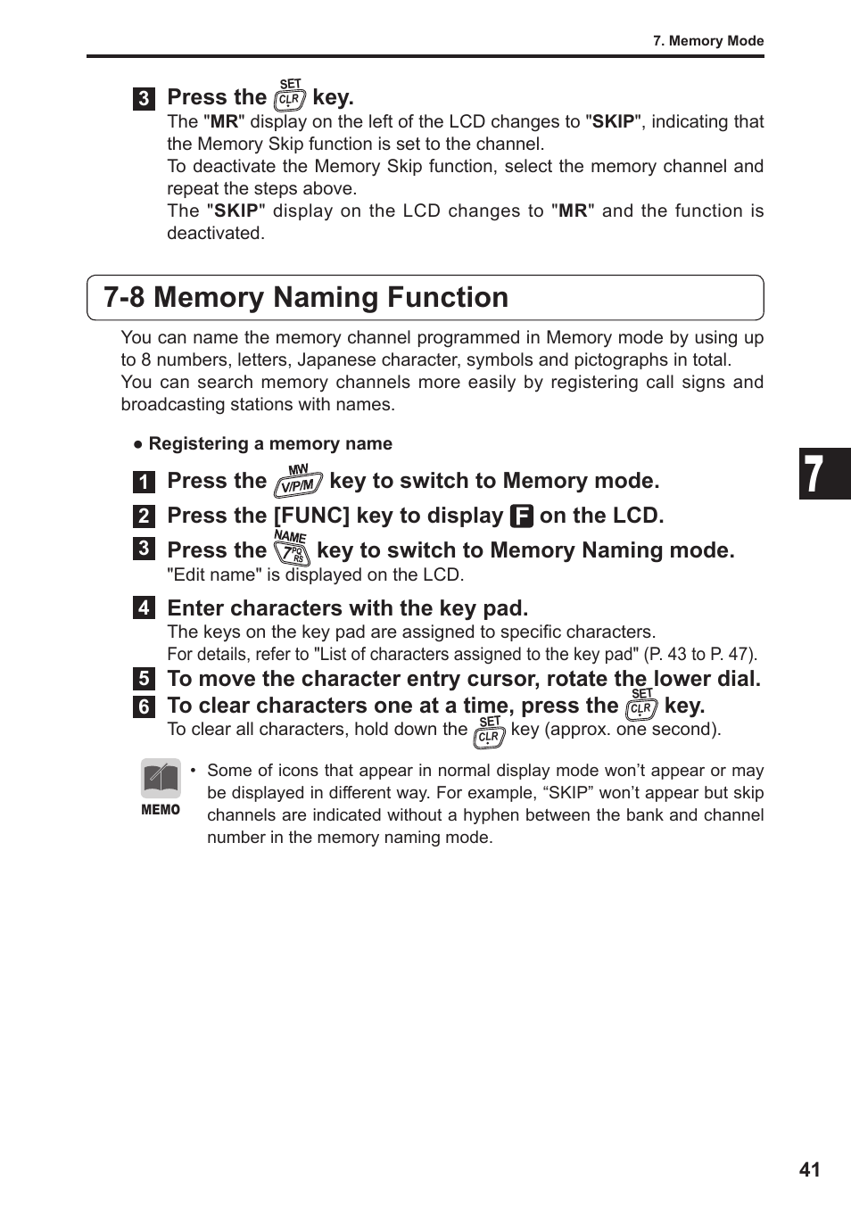 Alinco DJ-X11 User Manual | Page 41 / 113