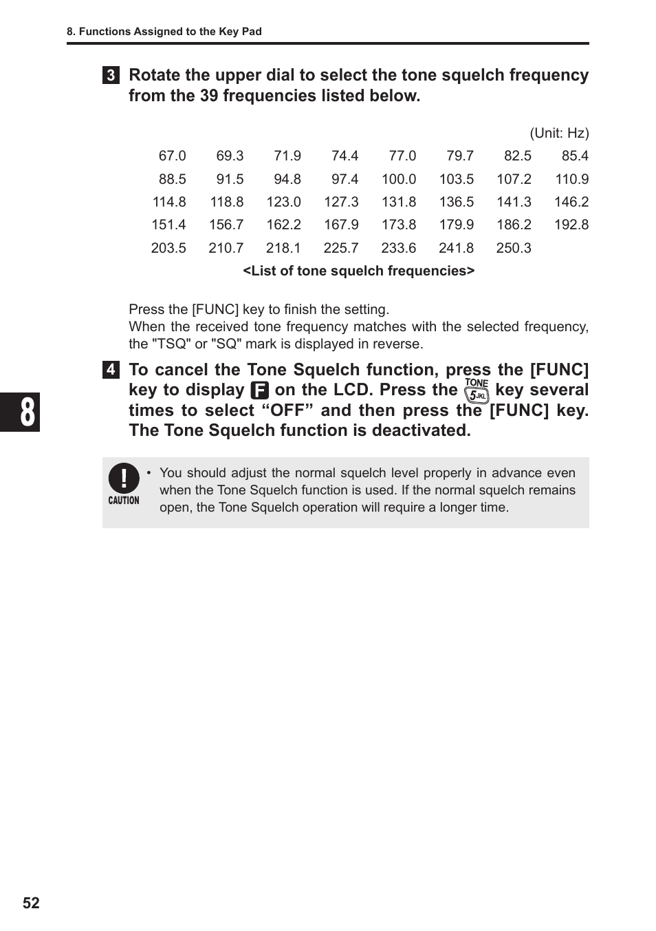 Alinco DJ-X11 User Manual | Page 52 / 113