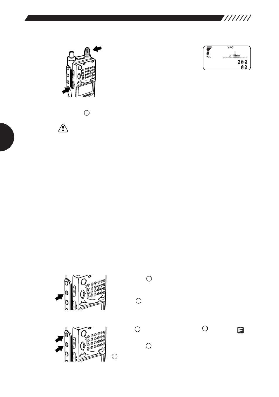 9 monitoring (squelch off) | Alinco DJ-X2000 User Manual | Page 25 / 88