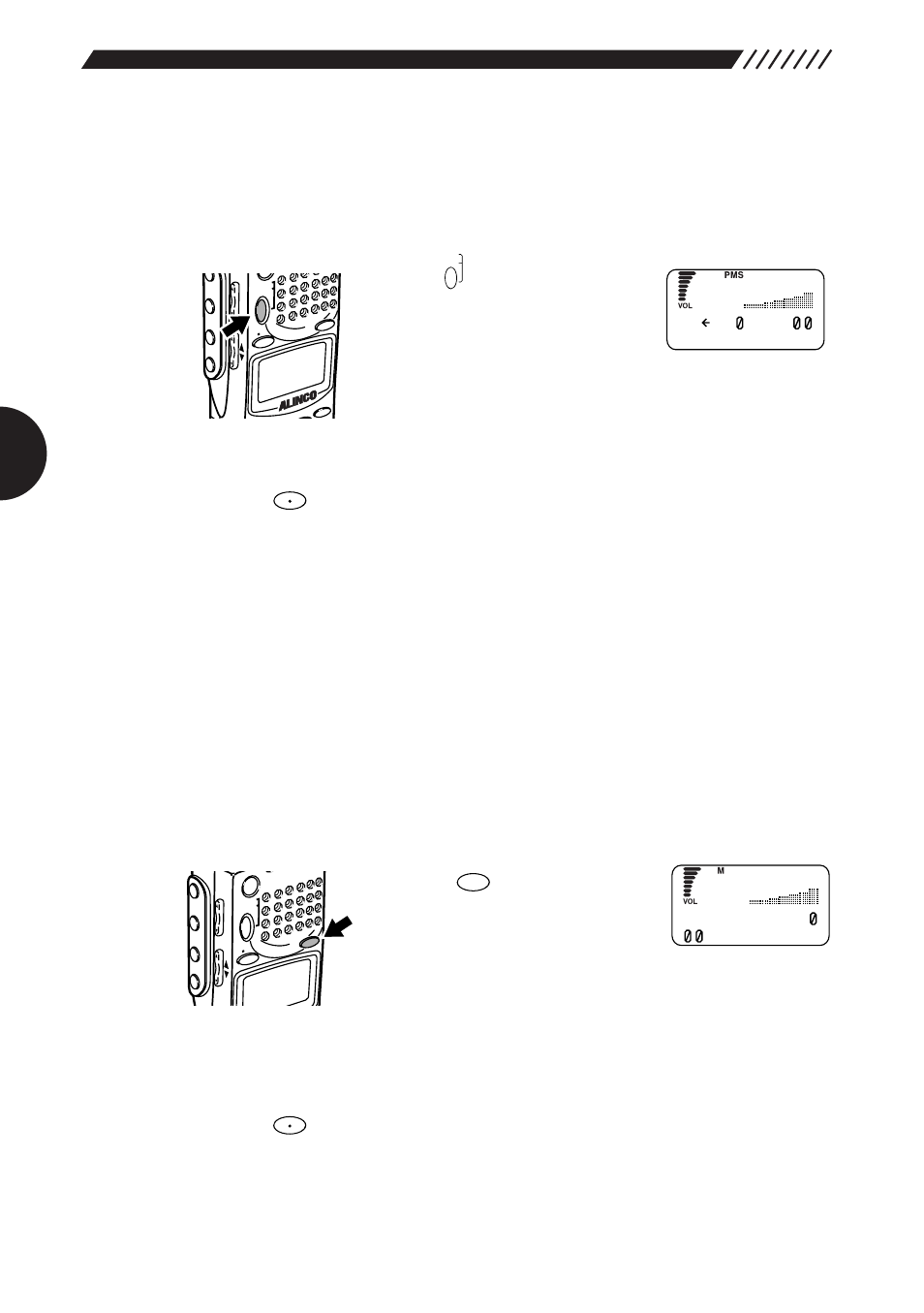 2 pms mode, 3 mr mode | Alinco DJ-X2000 User Manual | Page 31 / 88