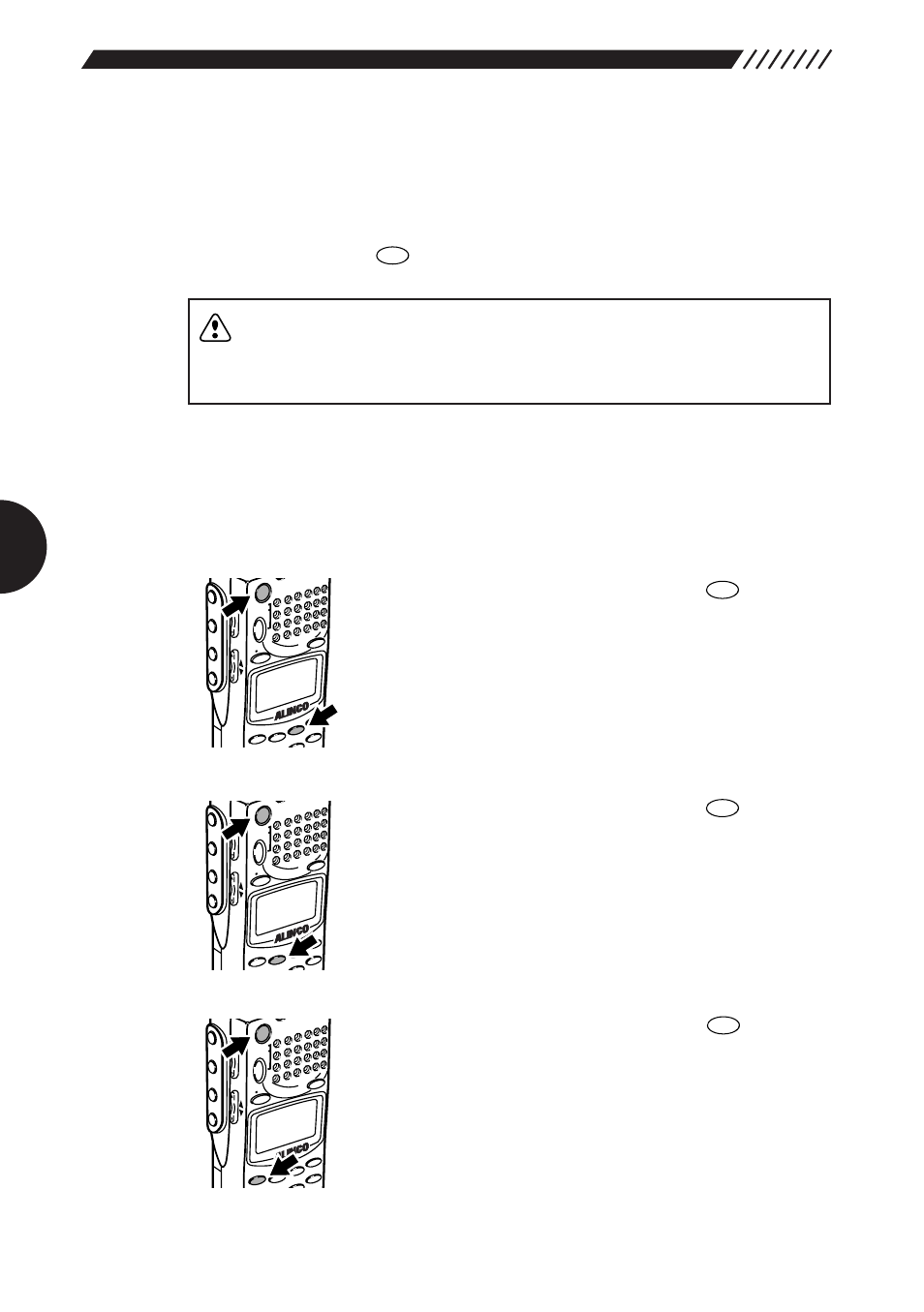 6 selecting a communication speed | Alinco DJ-X2000 User Manual | Page 37 / 88