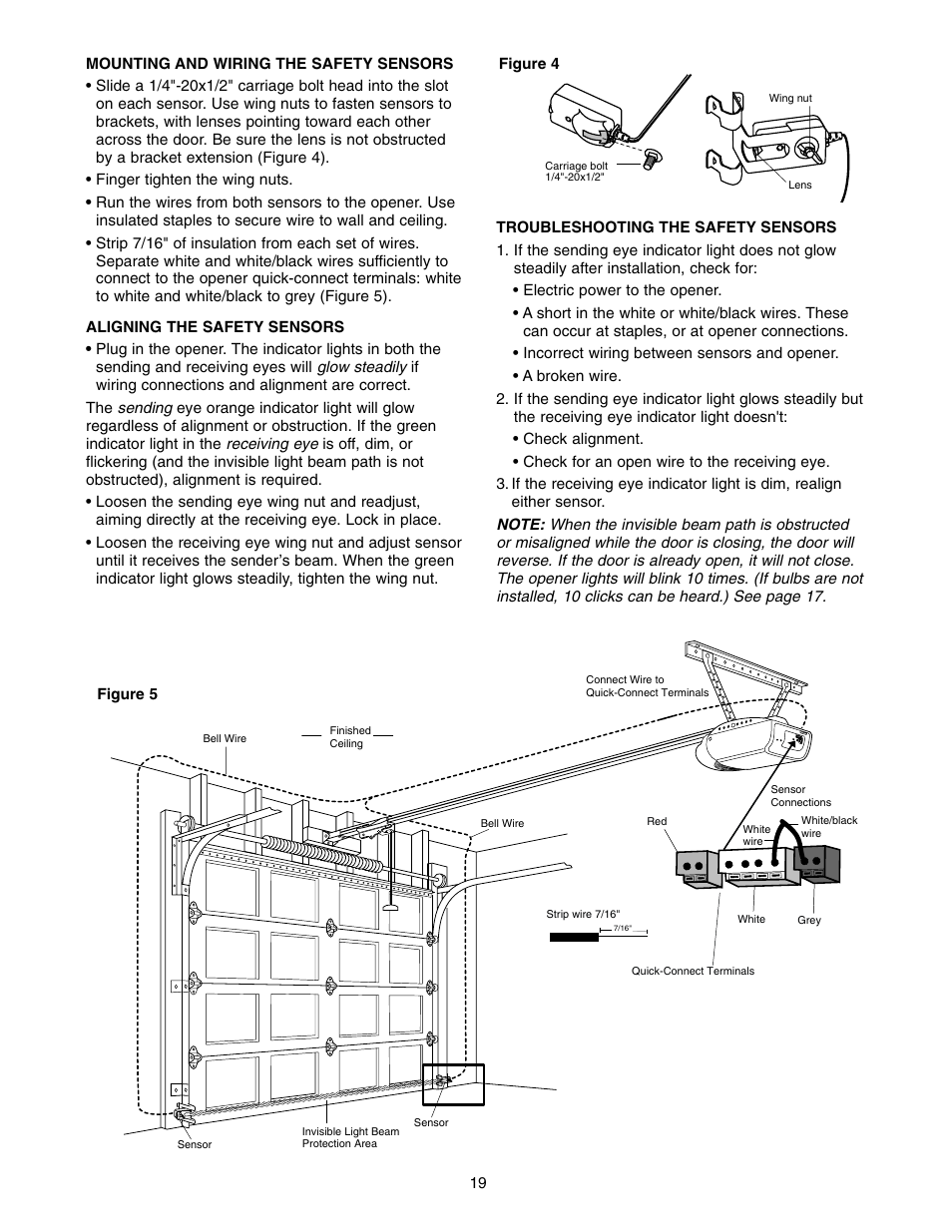 Chamberlain 2500 User Manual | Page 19 / 36