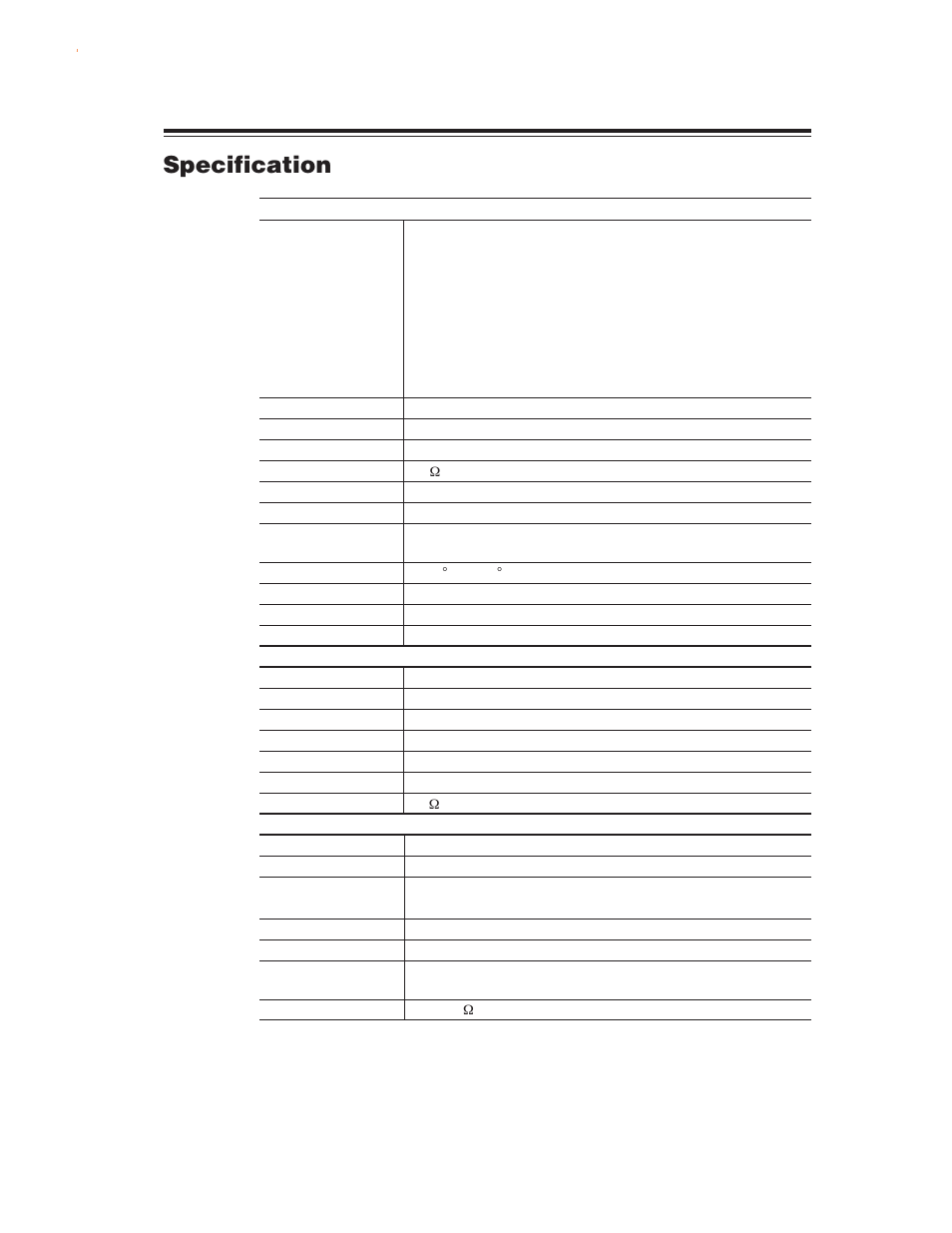 Specification | Alinco DR-635 User Manual | Page 63 / 66