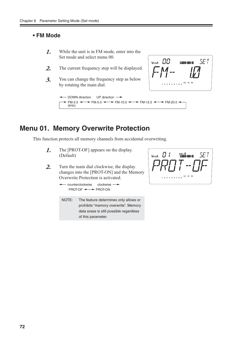 Fm mode | Alinco DR-SR8 User Manual | Page 74 / 97