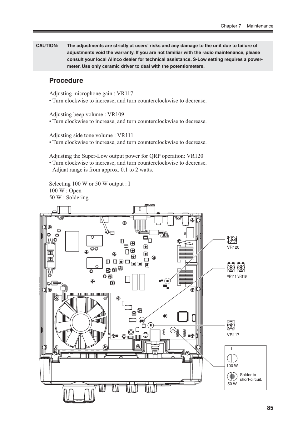 Procedure | Alinco DR-SR8 User Manual | Page 87 / 97