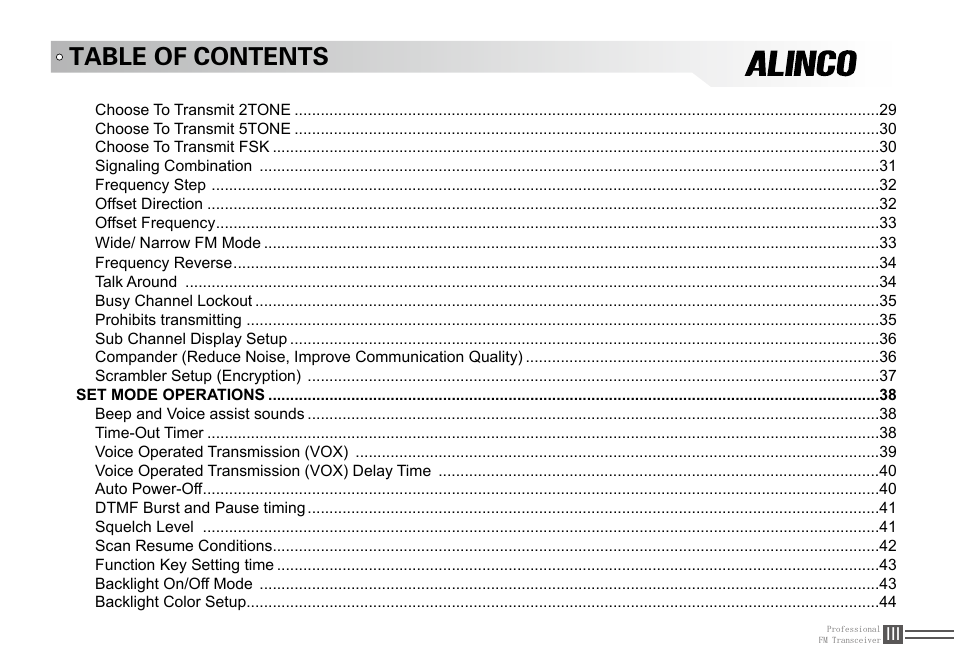 Alinco DJ-100 User Manual | Page 16 / 78
