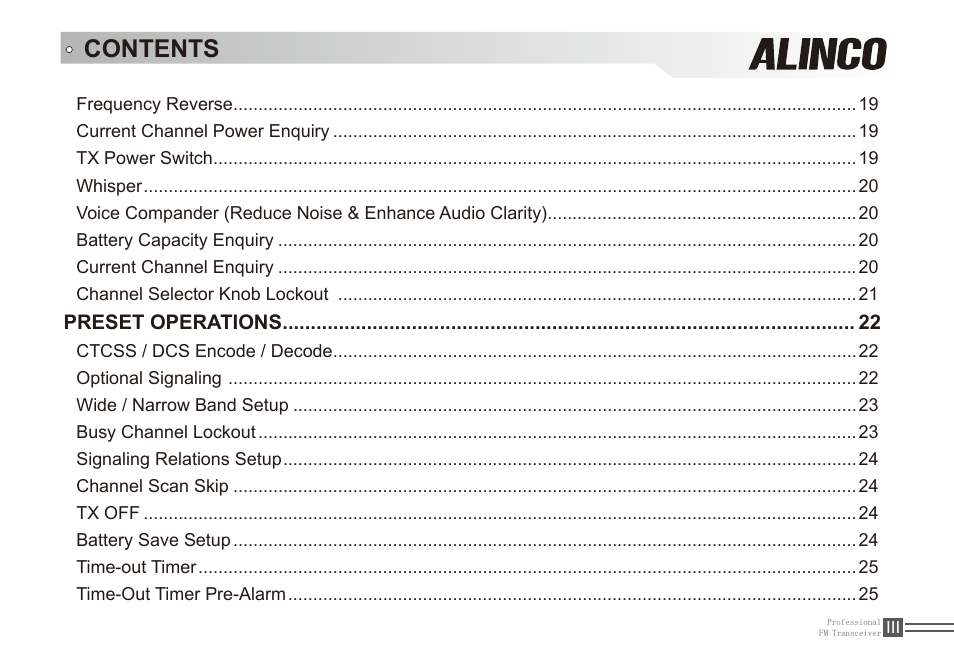 Alinco DJ-A11E User Manual | Page 16 / 51