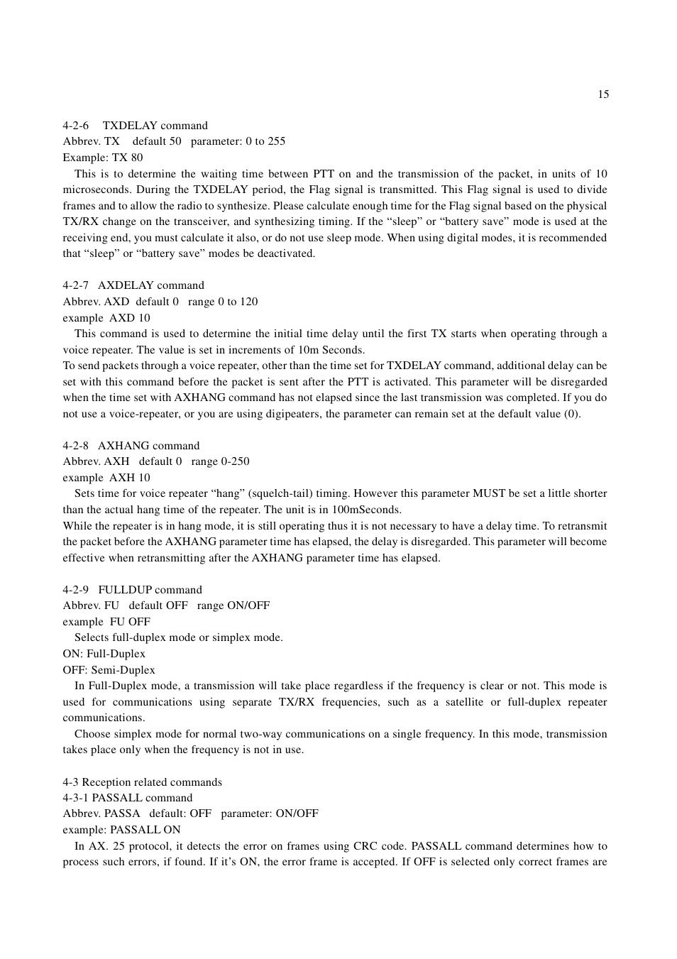 Alinco EJ-50U User Manual | Page 15 / 43