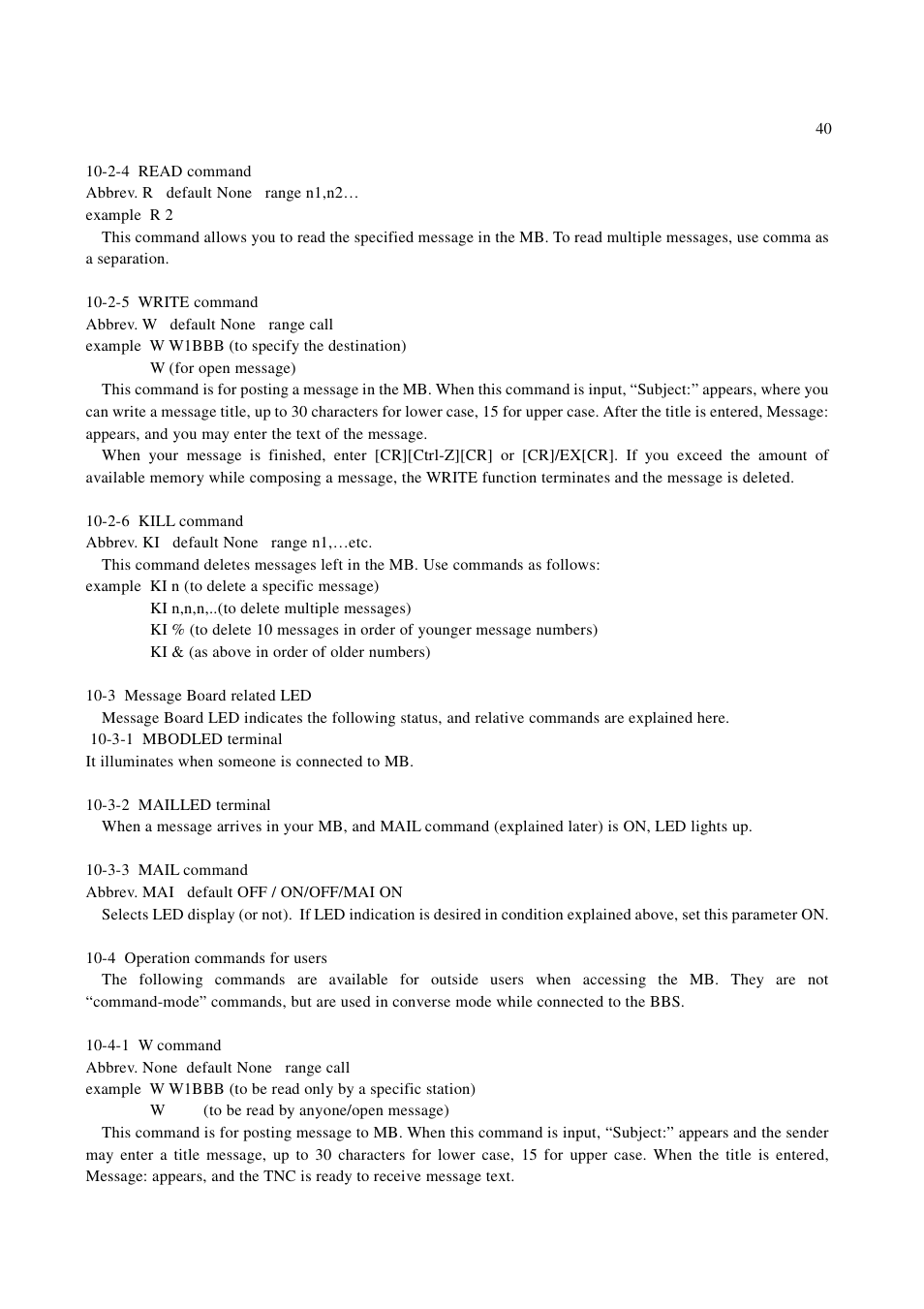 Alinco EJ-50U User Manual | Page 40 / 43