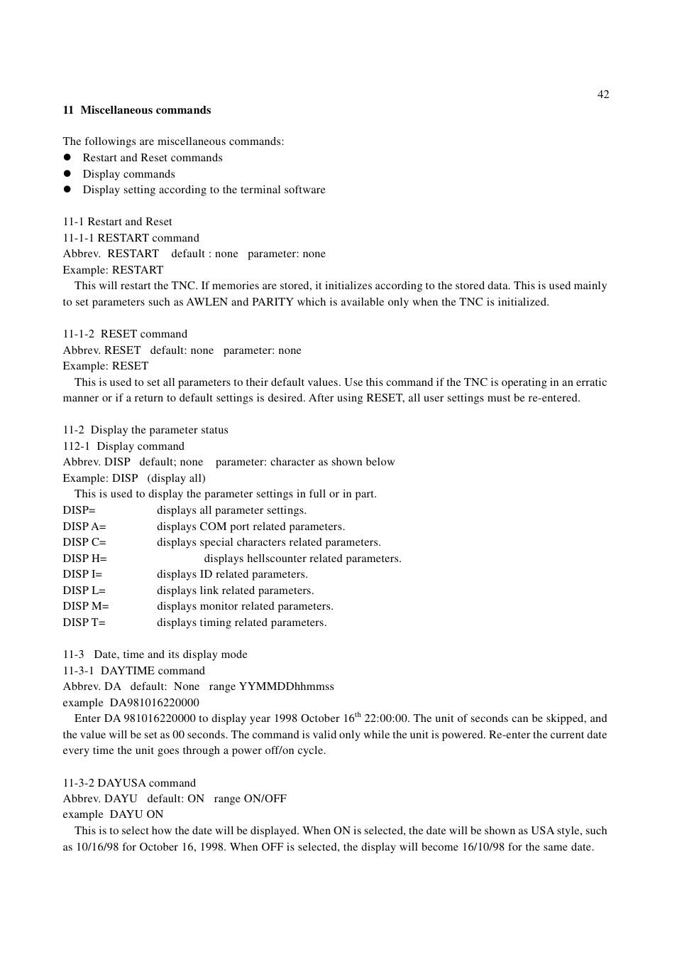 Alinco EJ-50U User Manual | Page 42 / 43